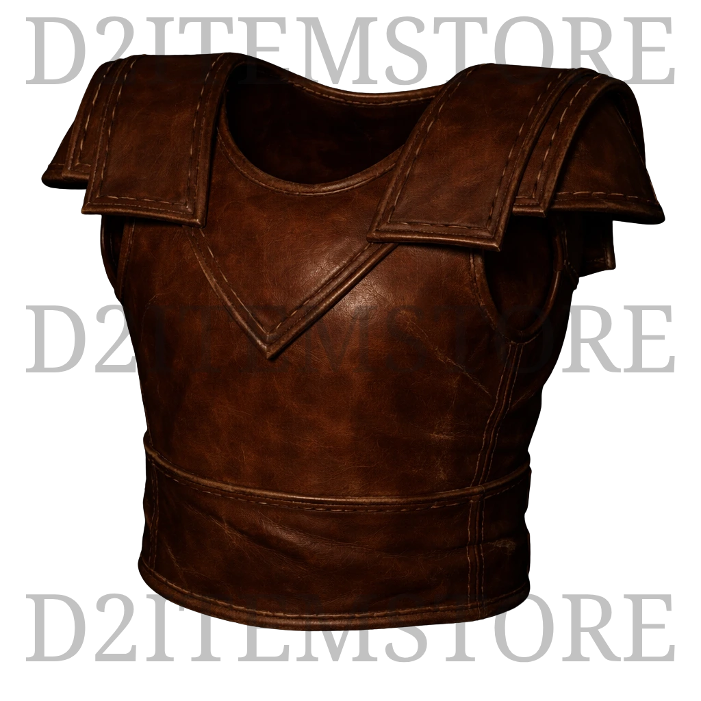 Bane’s Wraithskin Hard Leather Armor from Bane’s Garments set in D2R Reign of the Warlock