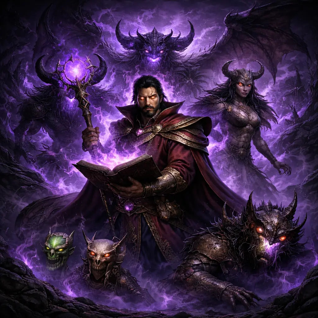 Summoner Warlock Power w/ Merc Gear Package build in Diablo 2 Resurrected Reign of the Warlock