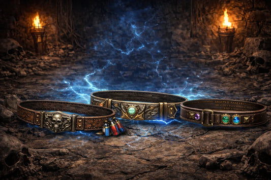 Best belt options for Lightning Fury Amazon (Javazon) in Diablo 2 Resurrected, shown in a dark fantasy style