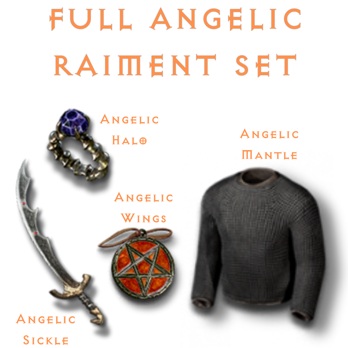 Shook Raiment Full Angelic Raiment Set | Diablo 2 Item Store – D2ItemStore
