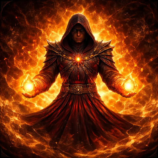 Fire Warlock Basic Gear Package in Diablo 2 Resurrected Reign of the Warlock