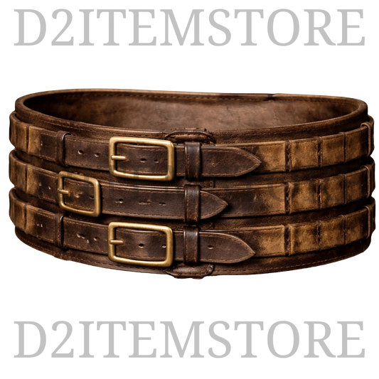 Gheed's Wager Unique Belt in D2R Reign of the Warlock