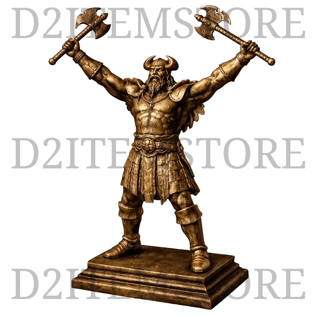 Madawc's Ire Colossal Ancient Statue in D2R Reign of the Warlock